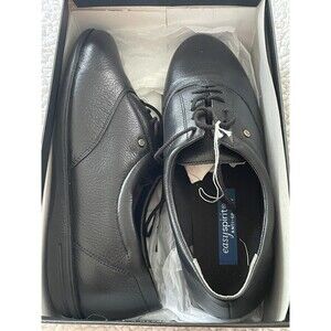 Easyspirit JP Motion Men's Leather Oxford In Black Size 10